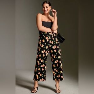 🍑*NWT* The Colette Cropped Wide Leg pant by Maeve/Anthropologie size 25 🍑
